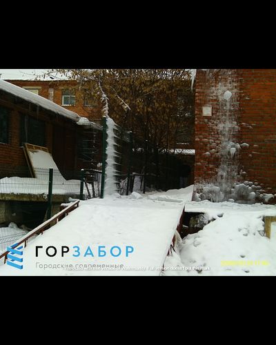 Сетчатое 3Д ограждение толщиной 5мм