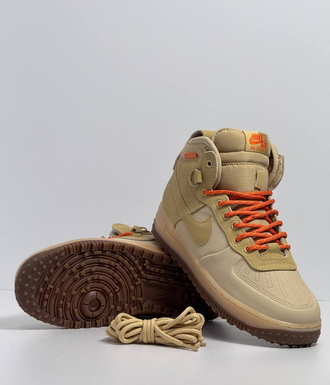 Nike Air Force 1 Duckboot Grain Starfish с мехом