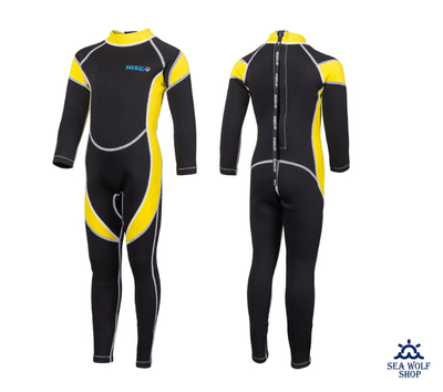 Гидрокостюм неопрен 2,5мм HISEA детский #10 рост 135-145см