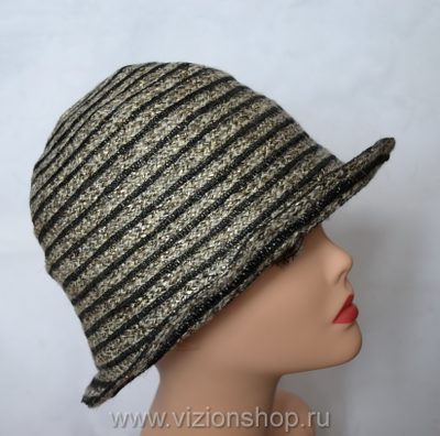 Летняя шляпа из льна