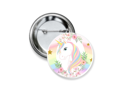 Значок Единорог №7