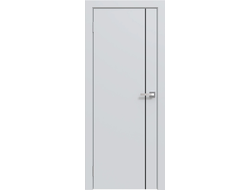 Дверь Межкомнатная - ЭМАЛЬ LINE 01 (Грей)