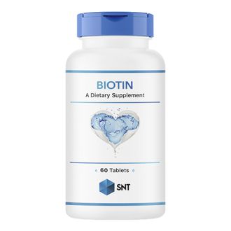 Biotin, 10000мкг, 60 кап.(SNT)