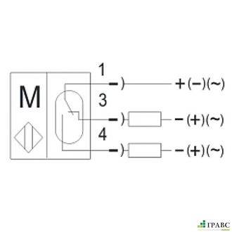 Магниточувствительный датчик MS AC2A-43-S4