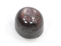 Корунд красный (рубин) с иризацией, галтовка, Индия (16*14*13 мм, 7,3 г) №27556