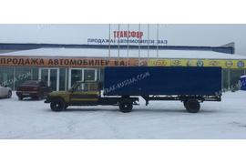 ВИС 2346 СЕДЕЛЬНЫЙ ТЯГАЧ С ПОЛУПРИЦЕПОМ (ТЕНТ)