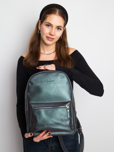 Женский кожаный рюкзак Albiate Premium northern lights 
(арт. 3103-57)