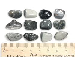 Кошачий глаз (кварцевый), галтовка в ассортименте, ЮАР (12-17 мм, 1,5-2 г) №26913