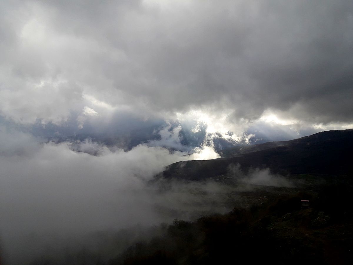 горный Крым зимой