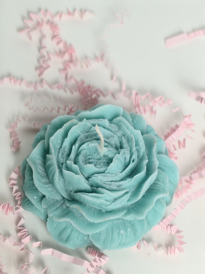 Свеча "Пион" Мята