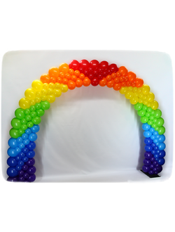 №710 Арка радуга плоская .Длинна дуги 6 м