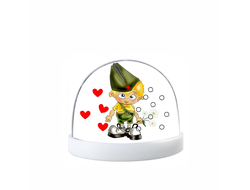 Шар водяной на 23 февраля №3