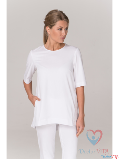 ТУНИКА МЕДИЦИНСКАЯ DR.SUPER "HELEN" БЕЛАЯ