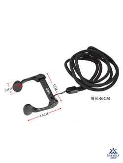 Зажим для носа Keep Diving нескользящий, алюмин.сплав