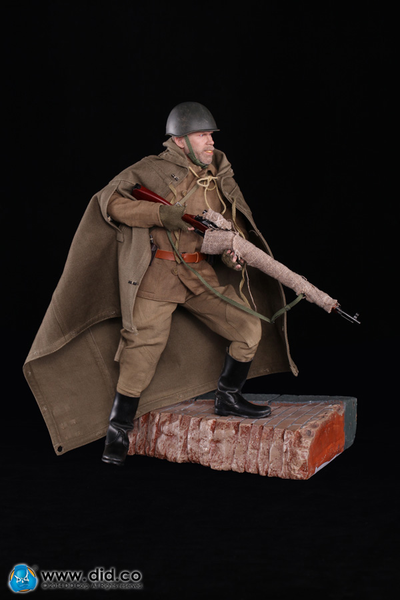 Советский снайпер  - коллекционная фигурка 1/6 WWII Russian Sniper "Battle of Stalingrad 1942" Koulikov R80102 - DID