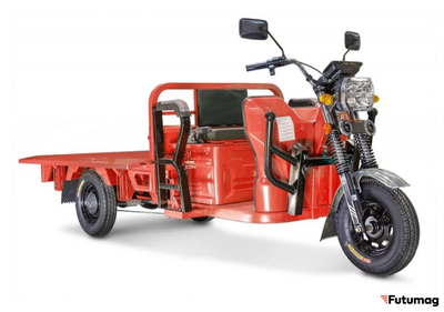 Электротрицикл Rutrike Габарит 1700 60V1200W красный