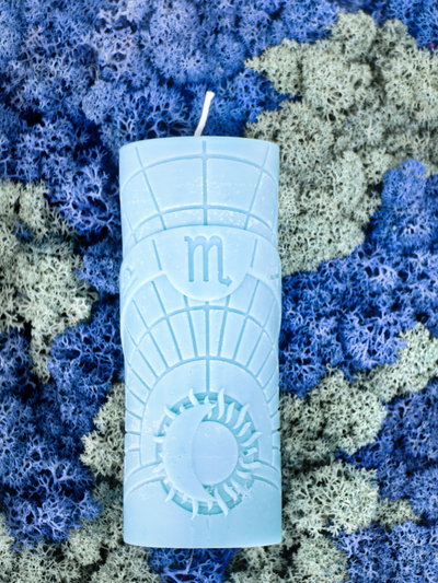 Свеча зодиакальная "Скорпион" стихия воды