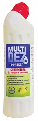 "Мультидез-Тефлекс" - для мытья и дезинфекции сантехники