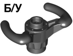 ! Б/У - Technic, Steering Wheel Pilot's Yoke, Black (40001 6378464) - Б/У