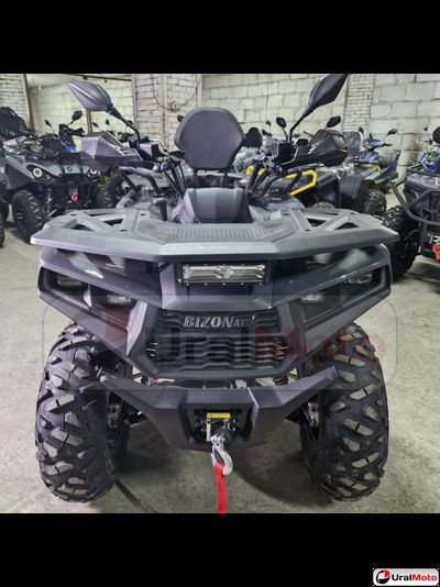 Квадроцикл Bizon YK250 LUX (инжектор) ПТС серый