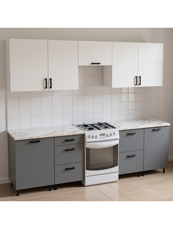 Кухни Эконом 2,1м (600х450х600х450)