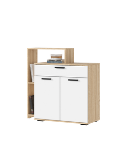 Санса КМ-01 Комод 1000 Сонома/Белый