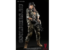 Коллекционная фигурка 1/6 ACU Camo Female Shooter VCF-2026 - VeryCool (Брак упаковки)
