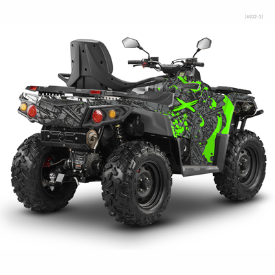 Наклейки на квадроцикл Aodes Pathcross 1000 mud pro - 2021 2022 2023 2024 №4632-3