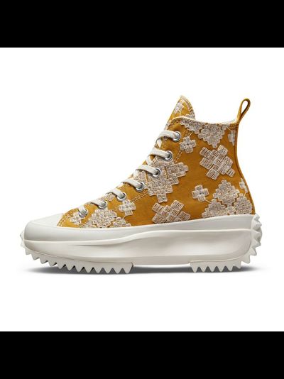 Кеды Converse Run Star Hike Festival Broderie High Top Goldtone