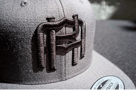 3д вышивка логотипа на бейсболке