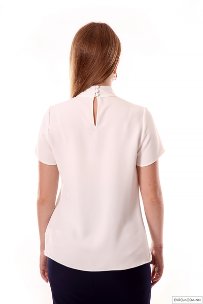 Блузка белая с бантом 1455 Pretty One