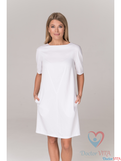 ПЛАТЬЕ медицинское Dr.Super "Helen" белое