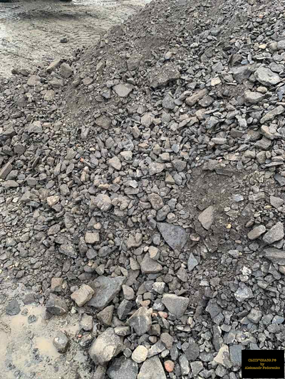 мелкий асфальтовый скол