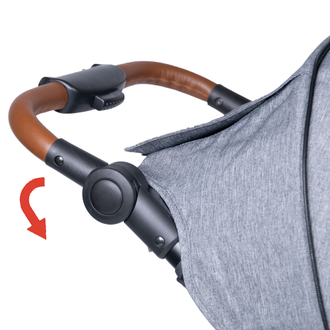 Коляска прогулочная Coletto Nevia VT Eva колеса Jeans