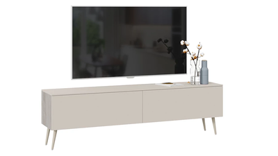 Тумба для теле- и радиоаппаратуры «Порто» с опорами - СМ-393.03.011