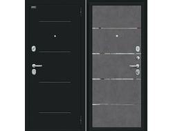 R-2 Лайн Букле черное/Slate Art