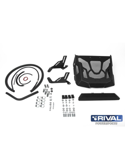 Вынос радиатора Rival 444.6886.1 для X8/Х8 Н.О. 2012- (Алюминий) (700*500*300)