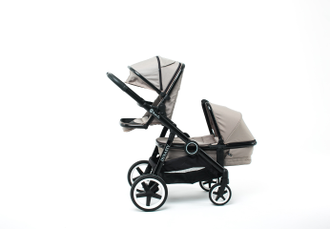 Коляска 2в1 для двойни BabyZz Dynasty Beige