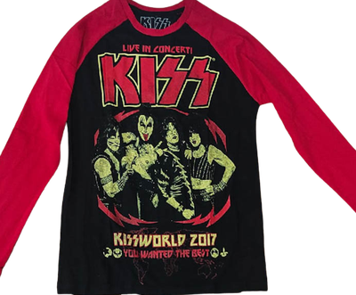KISS - tour 2017 - лонгслив