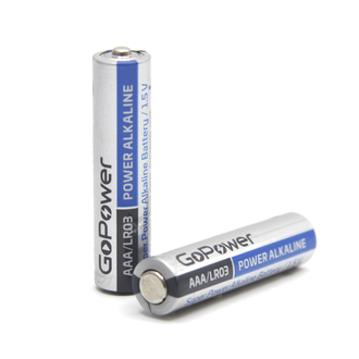 GoPower AAA / LR03 Super POWER Alkaline Щелочной элемент питания 1.5V Shrink2 (2/40/800)