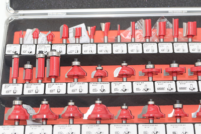 Набор из 35 фрез в кейсе (хв. 8 мм)