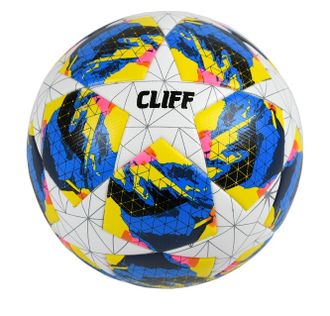 Мяч футбольный №5 CW4134 желто-синий