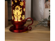 LED свеча-ночник "Дед мороз", 15х7х9 см, с имитацией пламени