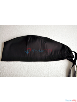 Медицинская шапочка "Черная классика"