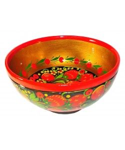 Чашка деревянная Хохлома