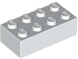 Brick 2 x 4, White (3001 / 300101)