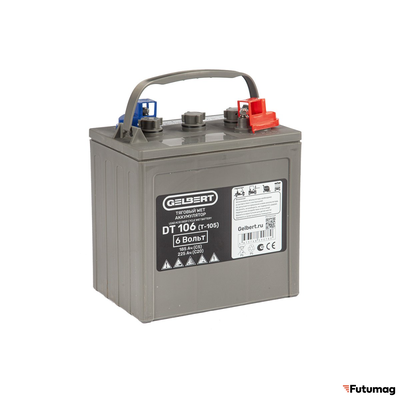 Тяговый WET аккумулятор Gelbert DT106 (T-105) 6V185A/H C5