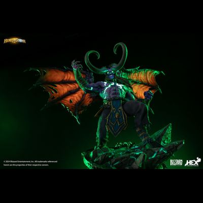 Иллидан Ярость Бури (серия Warcraft, HearthStone) - КОЛЛЕКЦИОННАЯ СТАТУЯ 1/10 Illidan Stormrage (HEXHS06) - HEX Collectibles x Blizzard