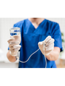 Внутривенное капельное введение лекарственных средств