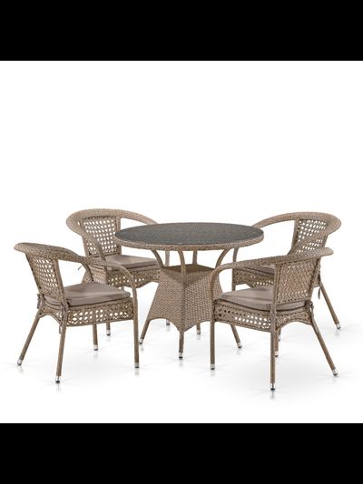 Комплект мебели  из искусственного ротанга LION